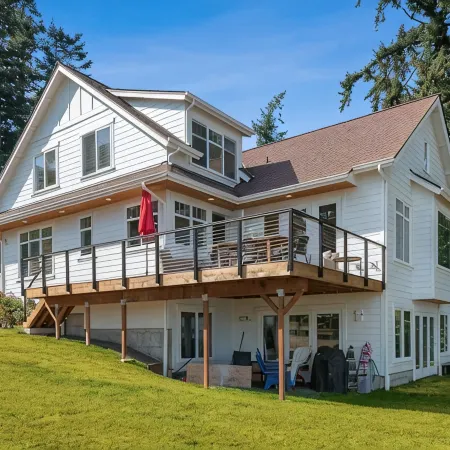Spectacular waterfront Bainbridge Island Home. Breathtaking views!