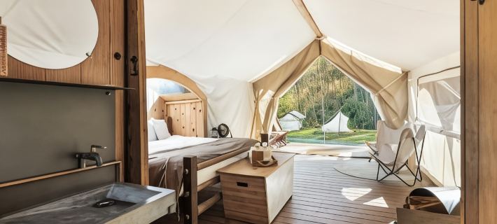 Under Canvas Great Smoky Mountains Hotels in Sevier County
