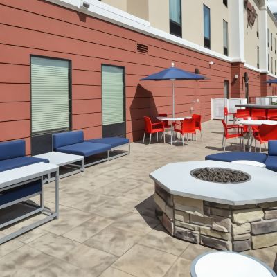 共有エリア ハンプトン イン ローマの写真