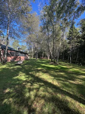 3 charming cottages sleeping 14 on an ocean cove, 21-acre forest property