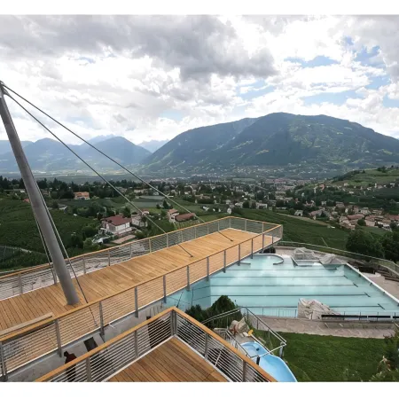 Apartment in Schenna with swimming pool