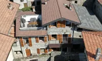 Natural stone rustico "Casa Marie" with views of Lake Como and Domaso - Wifi