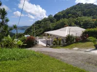 MIGALINE. Creole villa with breathtaking views of the Caribbean Sea