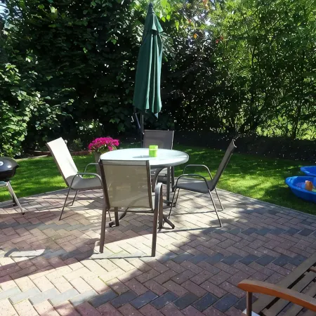 Vacation home Oll Tuun Rhauderfehn Leer Ostfriesland 6 pers. Fireplace infrared cabin