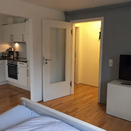 Cozy and charmingly furnished 30sqm apartments in a central location of Husum