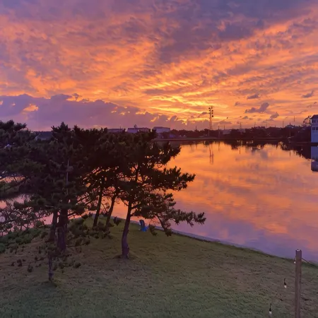 Our Lucky Charm is a cottage on the waterway in Hatteras Village