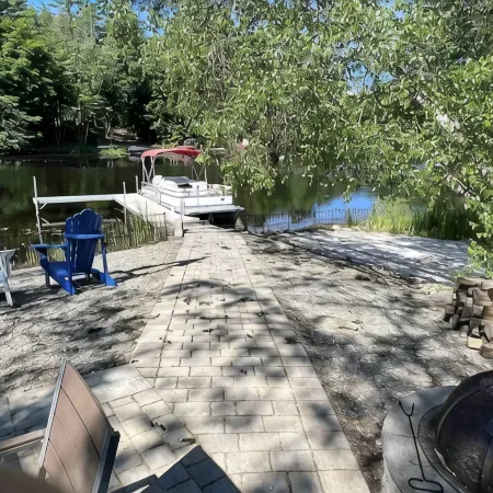 Winter Lakeside Retreat on Locke Lake — Stunning Views & Private Hot Tub