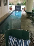 Artist’s Library; Private Swimming Pool in River Oaks Area - Private Pools