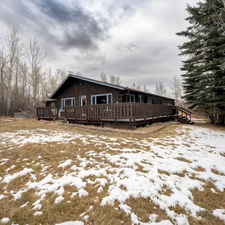 Enjoy a peaceful retreat and a fisherman's dream on Rock Creek!