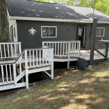 Cozy Cottage in Glennie MI on All Sports North Lake with Deck, Dock & Firepit.