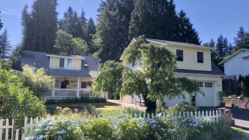 The Suburban Farmhouse" Where Old Meets New.
