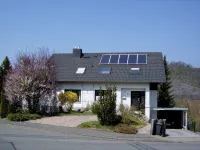 holiday apartment with view of the mountains of the Harz, pets are welcome - homestay