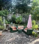 At the Merriewood Retreat you are in a private, serene,garden setting.