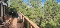 Charming country house with WiFi in Nutrioso - balcony