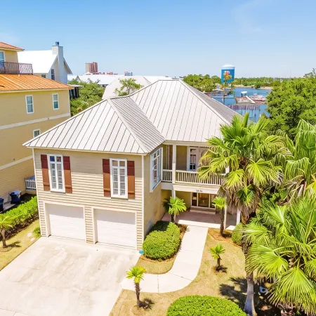 Gorgeous Home on Cotton Bayou in Gated Community across from the Beach!
