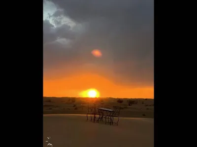 Over Night at Merzouga Sahara Desert