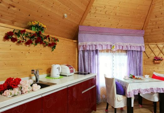 화성 펜션캐빈 내부 인테리어