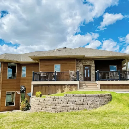 Large Bayside Golf Course home with Lake Views.