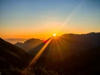 Yunshanxu Homestay (Yunhe Terraced Fields Qixingdun Viewing Platform) - Mountain view