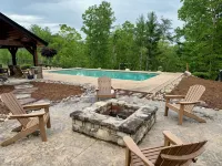 New four bedroom house with private dock on Lake James. - Pools