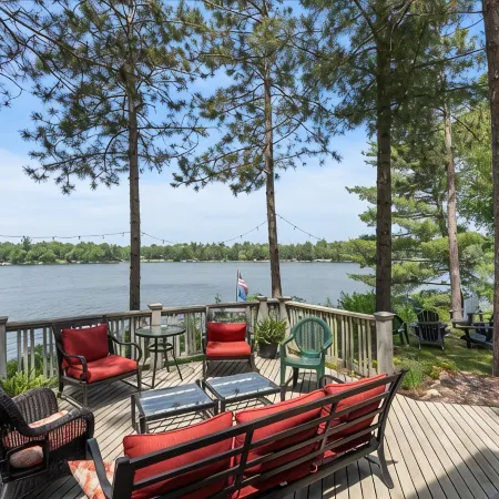 Crosslake House on Whitefish Chain w/3 King Beds, Dock, LilyPad, Sup