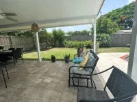 Heated Pool House with Wi-Fi parking available BBQ GRILL(private duplex house) - Wi-Fi