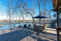 AMAZING LAKEVIEWS! Beautifully decorated 4 bdm waterfront home with 2-story dock
