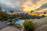 Castle on a hill, breathtaking views, surrounded with pools, trees, and lawn - Pools