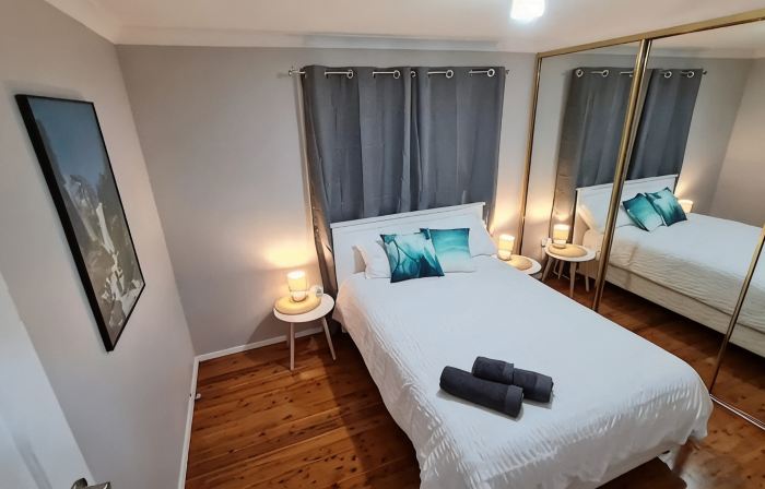 2 Bedroom unit with covered entertainment area