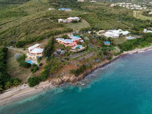 Holly's Beach Folly - Amazing Waterfront Villa, Sandy Beachfront, Pool, East End - Beach