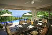 Beautiful 5-Bedroom Villa Ashiana in Marigot Bay 5 Villa by RedAwning - 4-Star