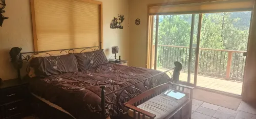 Charming country house with WiFi in Nutrioso - balcony