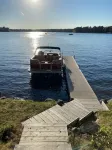 Northwoods Rustic Lodge steps away from Round Lake in Richardson Bay & Pontoon - Wi-Fi