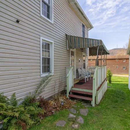 Stay In Ohiopyle in the center of town by the GAP trail