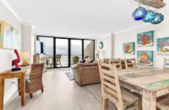 Modern Elegance Meets Coastal Escape: Oceanfront Newly Updated 2Br Penthouse