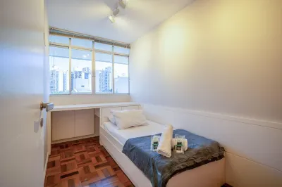 2 Bedroom Apart in the Center of Floripa Jfm0101 Hotel in zona Hercilio Luz Bridge