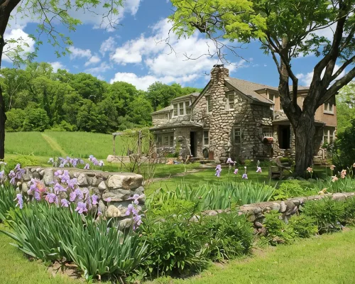 Lavender Hill Estate, Private 37 acres,1.5 hour from NYC, Heated Pool, Jacuzzi, Hotels in Shawangunk