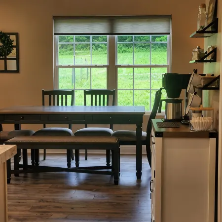 Charming 2-bedroom house on 3 private acres. Secluded & pet friendly!