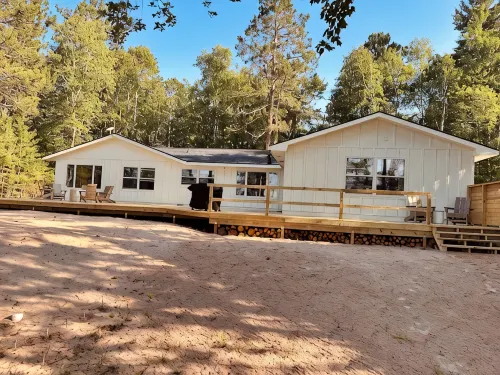Renovated and Spacious Beach House across the Street From Ski/Snowmobile Trails - 4-Star
