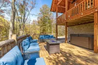 Authentic Log Cabin - Sleeps 10 - Hot Tub - Fire Pit - Hocking Hills - con encanto