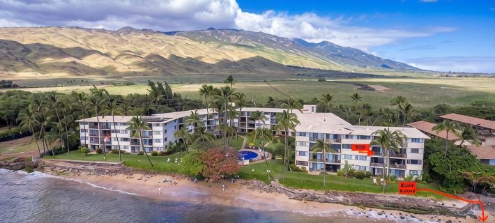 Front-Row Ocean View Retreat, Whales, Sunsets, Steps to Beach, Kanai A Nalu #319 Hotels in Maalaea