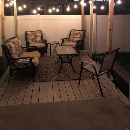 Updated kitchen, Close to downtown, Pet friendly, Privacy fenced backyard!