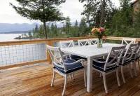 Lake House with Sauna, kayaks, S.U.Ps, snorkeling sets and boat parking - 4-Sterne