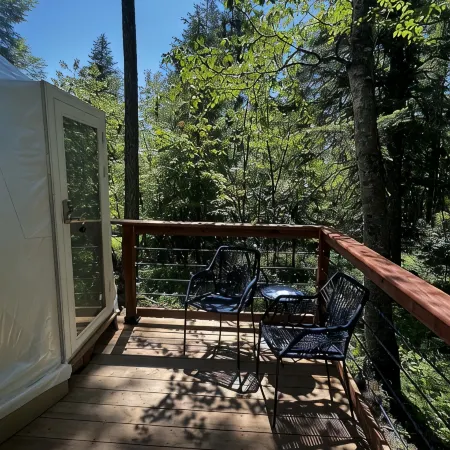 Red Owl Retreat: The Peaks Geodesic Dome