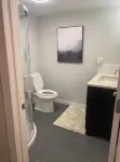 Modern studio with hot tub and patio access - balcony