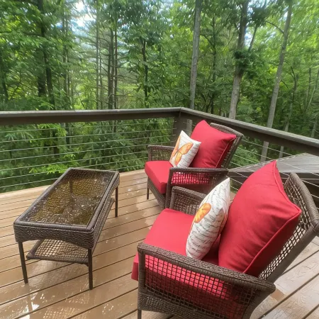 Luxury Cabin at an Affordable Price with Waterfall!