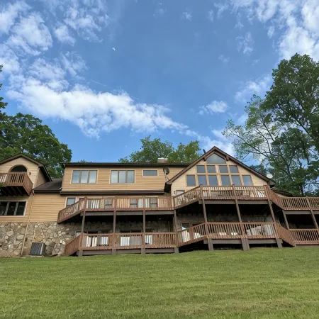 Deerfield Lakefront Home. Most expansive unobstructed view on all of Norris Lake