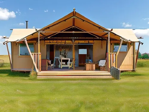 Safari Lodge by IJsselmeer Lake