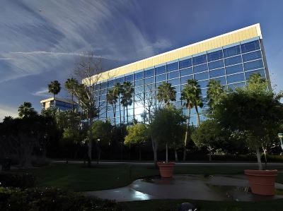 施設外観 ディズニーランド ホテル アナハイム ロサンゼルスの写真