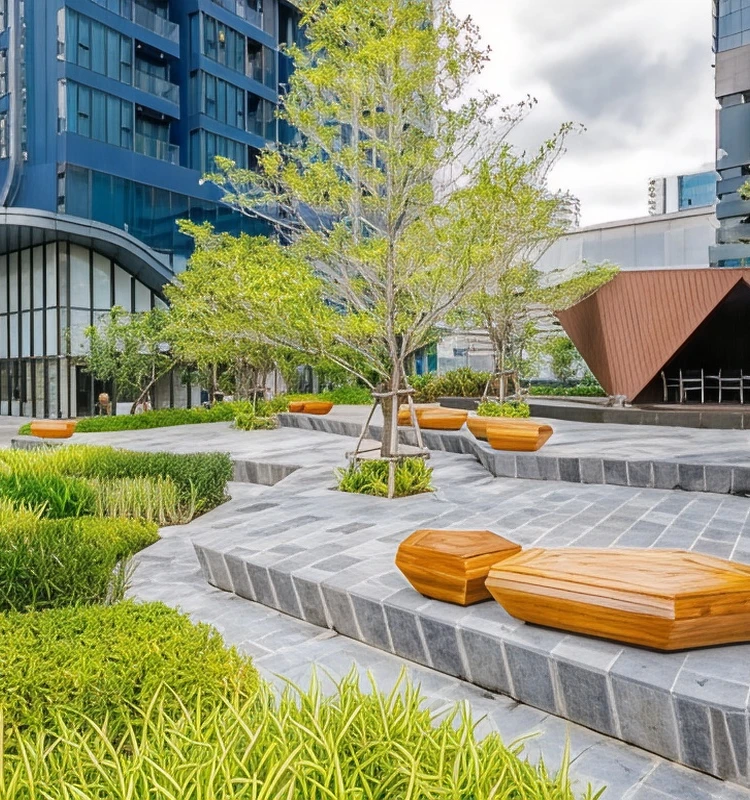 รูปภาพของคอนโดหรูในย่านรัม 9 ใกล้สถานีรถไฟฟ้าและเซ็นทรัลเพลซ่า
